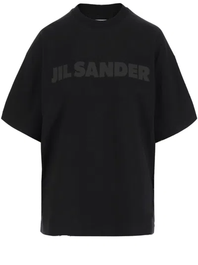 JIL SANDER RELAXED-FIT COTTON JERSEY T-SHIRT WITH SUBTLE LOGO