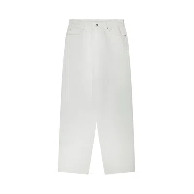 Pre-owned Jil Sander Relaxed Fit Jeans 'white' | Men's Size 34