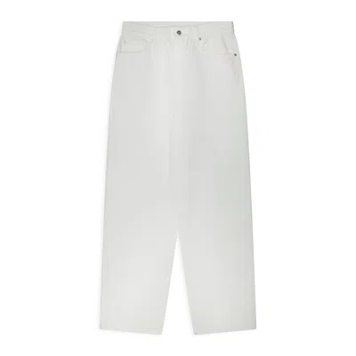 Jil Sander Relaxed Fit Jeans White