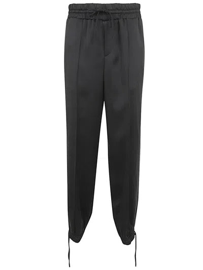 JIL SANDER JIL SANDER RELAXED FIT JOGGING PANT WITH TUXEDO BAND