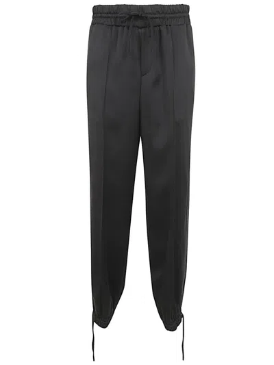 JIL SANDER JIL SANDER RELAXED FIT JOGGING PANT WITH TUXEDO BAND