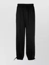 Jil Sander Relaxed Fit Jogging Pant With Tuxedo Band In Black