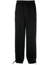 Jil Sander Relaxed Fit Jogging Pant With Tuxedo Band In Black  