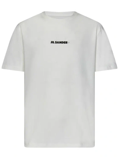 Jil Sander Relaxed Fit T-shirt In White