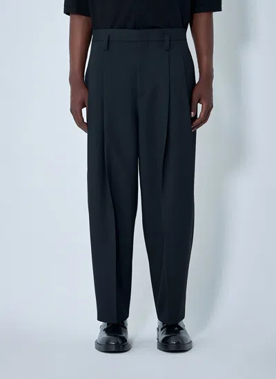 Jil Sander Relaxed Fit Trousers In Black