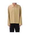 Jil Sander Embroidered 170 Front Pocket Jacket In Black