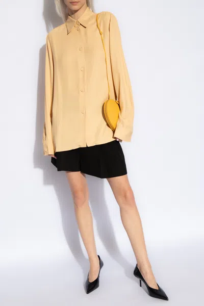 Jil Sander Relaxed-fitting Shirt In Beige