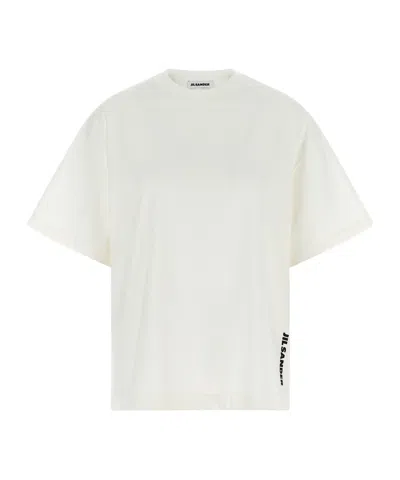 Jil Sander Logo-print Boxy-fit T-shirt In Animal Print