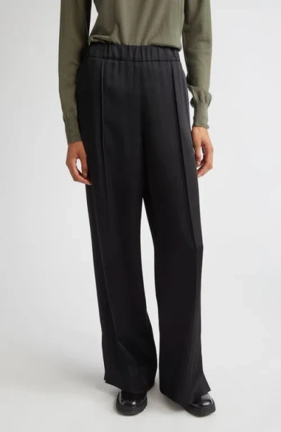 Jil Sander Relaxed Track Pants In Black