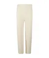 Jil Sander Classic Wool Trousers For Women In White