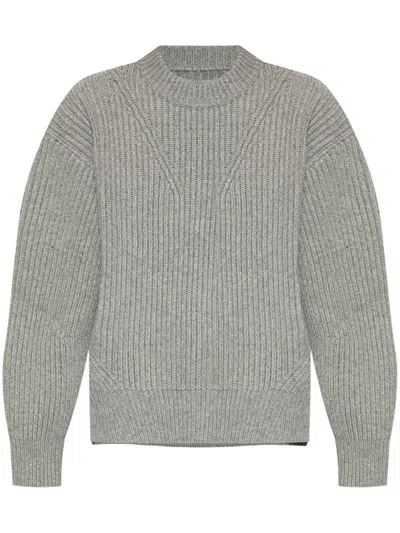 JIL SANDER RIBBED CREW NECK SWEATER