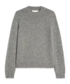 Jil Sander Oversized Alpaca And Wool-blend Sweater In Gray