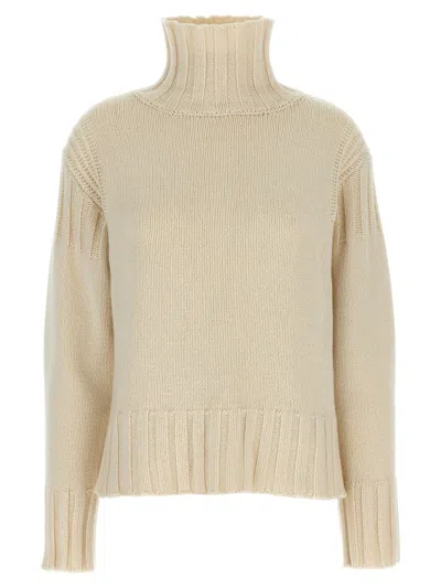 JIL SANDER JIL SANDER RIBBED DETAIL SWEATER