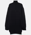 Jil Sander Chunky-ribbed Wool Jumper In Black