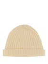 Jil Sander Beanie Hat In Neutrals