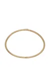 Jil Sander Ring Anklet In Gold