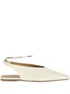 Jil Sander Women Ballet Slingbacks In White