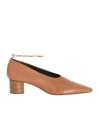 Jil Sander Ring Pumps In Brown