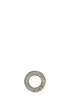 Jil Sander Stone-embedded Metal Ring Finish In Silver