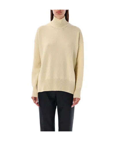 JIL SANDER JIL SANDER HIGH-NECK KNITTED JUMPER