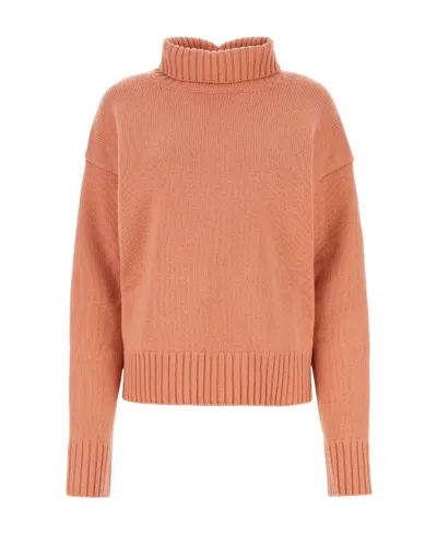 JIL SANDER JIL SANDER HIGH-NECK LONG-SLEEVED JUMPER