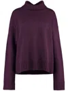 Jil Sander Cashmere Sweater In Purple