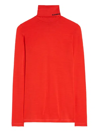 Jil Sander Roll-neck T-shirt