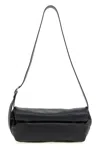 Jil Sander Black Rollup Small Square Belt Bag