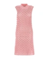 Jil Sander Abito In Crochet Rosa Donna In Pink