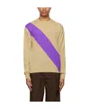 Jil Sander Round-neck Knitted Pullover In Nude