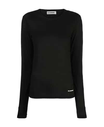 JIL SANDER JIL SANDER CREWNECK KNITTED JUMPER