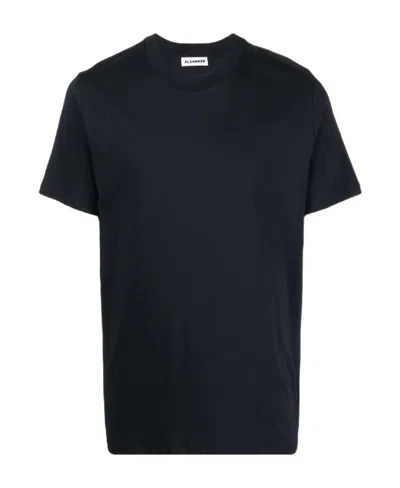 JIL SANDER JIL SANDER CREWNECK SHORT-SLEEVED T-SHIRT