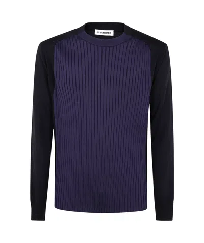 JIL SANDER JIL SANDER CREWNECK KNITTED JUMPER