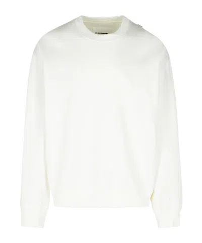 JIL SANDER JIL SANDER LONG-SLEEVED CREWNECK SWEATSHIRT