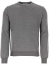 Jil Sander Men's Wool Sweater In Grey