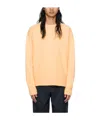 Jil Sander Round Neck Woolen Sweater In Yellow