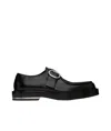Jil Sander Round Toe Casual Shoes In Black