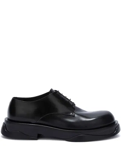 Jil Sander Man Lace-up Shoes Black Size 11 Calfskin