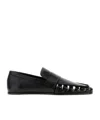 Jil Sander Round-toe Loafers In Black