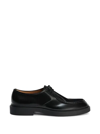 Jil Sander Round-toe Lace-up Shoes In Multi