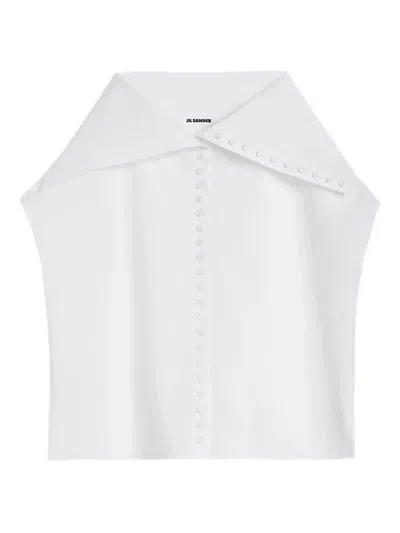 Jil Sander Hemd Mit Matrosenkragen