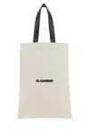 Jil Sander Sand Canvas Shopping Bag