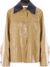 Jil Sander Beige Waxed Jacket