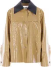 Jil Sander Beige Waxed Jacket