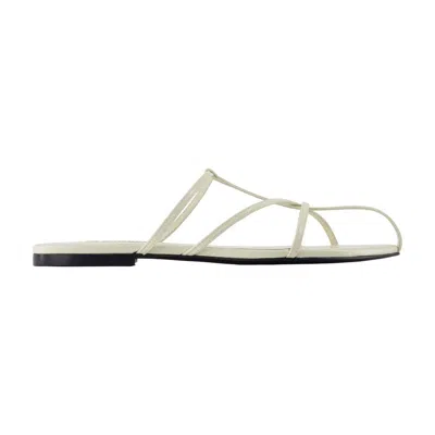 Jil Sander Sandals In White