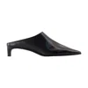Jil Sander Sandals In Black