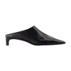 Jil Sander Sandals In Black