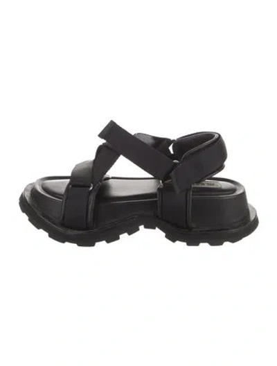 Pre-owned Jil Sander Sandals In Black