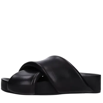 Jil Sander Sandals Black