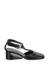 Jil Sander Women Heeled Mary Jane In Black